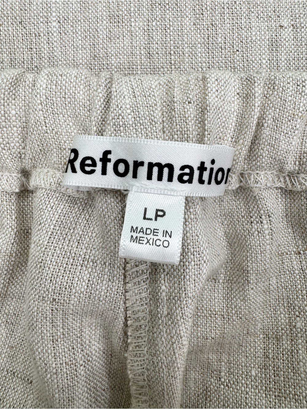 Reformation Olina 100% Linen Pant - Picture 4 of 17